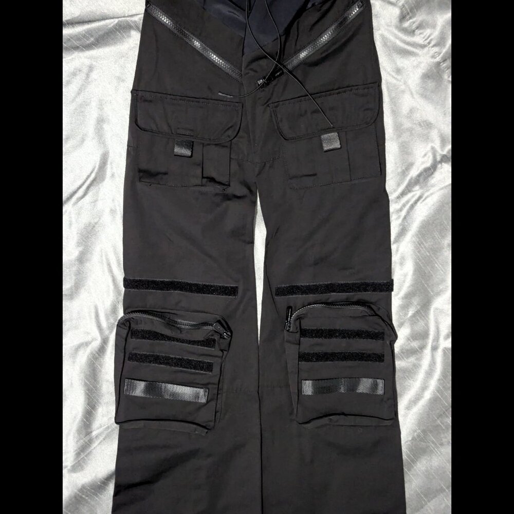 Namilia Techno Stretch Cargo Pants Black Medium - Picture 5 of 7